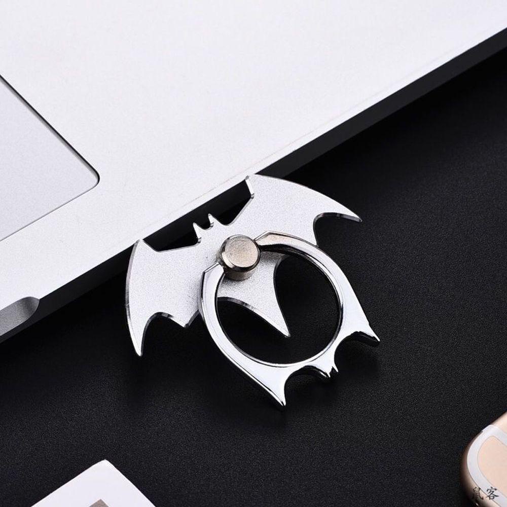 Rebuy Bat Finger Ring Luxury Phone Bracket Metal Finger Ring Holder Tempat Handphone