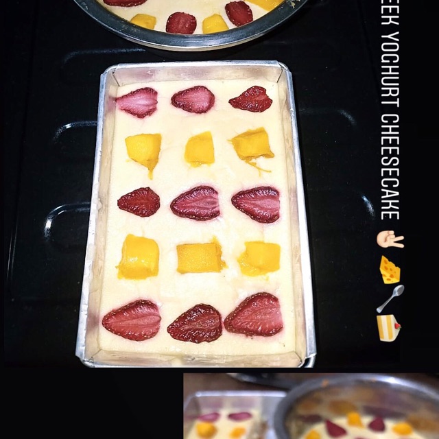 

greek yoghurt cheesecake