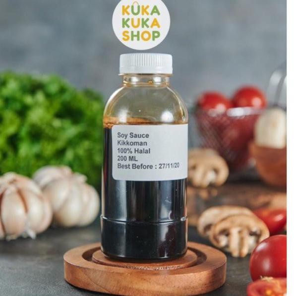

GROSIR Kikkoman Soy Sauce Kecap Asin 200ml