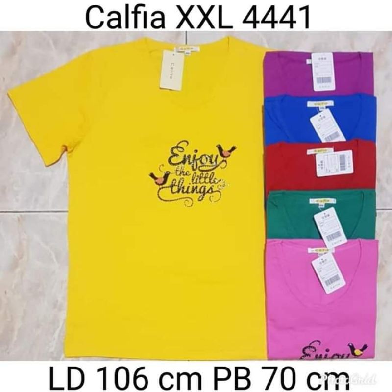 Kaos Calfia Ukuran Jumbo