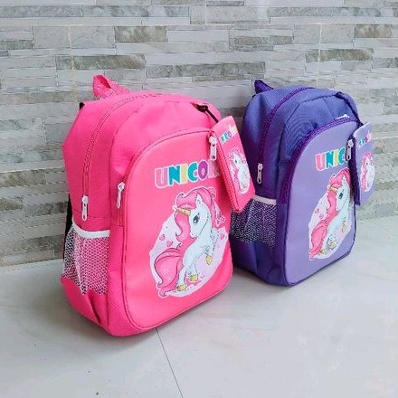 tas ransel anak karakter unicorn