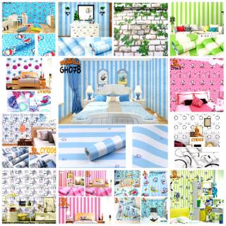 WALLPAPER DINDING MURAH 45CMX1METER Shopee Indonesia