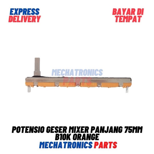 [5658] Potensio Geser Mixer Panjang 75mm B10K Orange