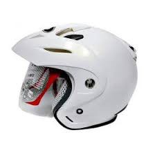 KYT ROMEO SOLID / ORIGINAL HELM KYT-WHITE