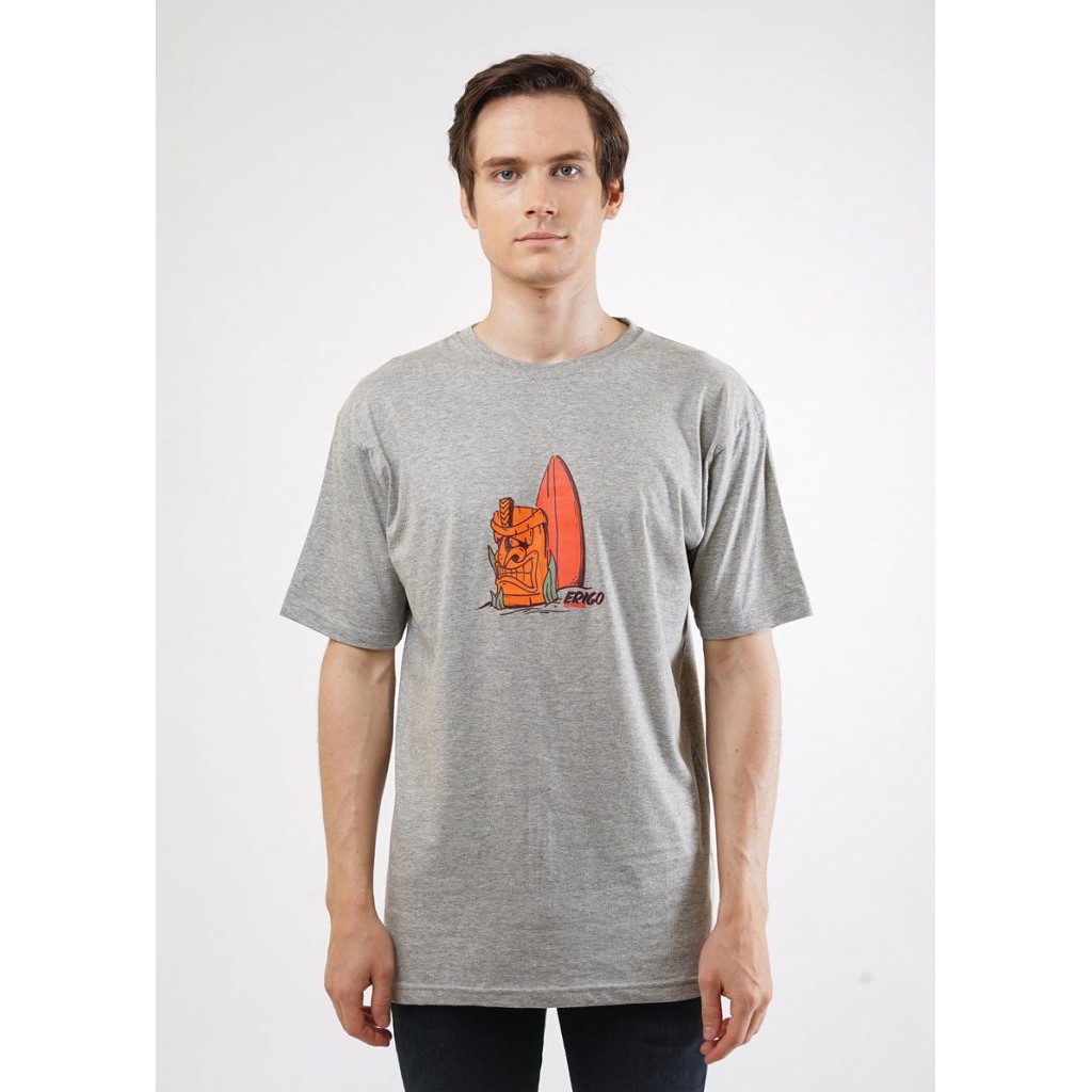 

Erigo T-Shirt Mask Grey Misty