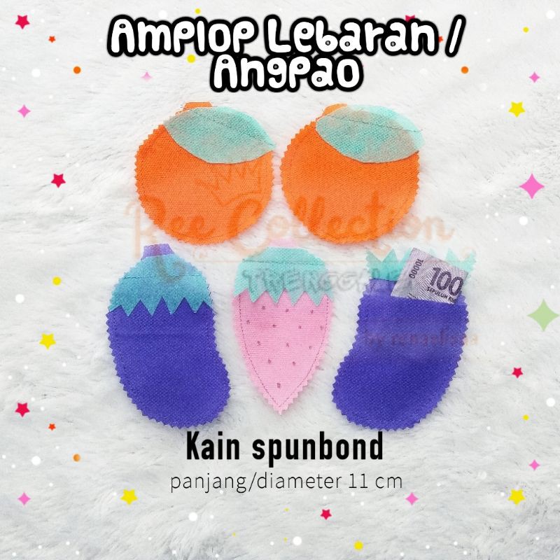 

Amplop Lebaran Karakter / Angpao Lucu unik murah