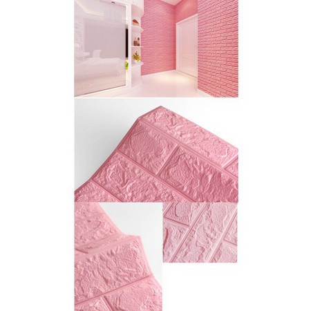 MKL -  Wallpaper Dinding Foam 3D / Stiker Wallpaper Dinding Mini Dekorasi / Wallpaper 3D R461-2