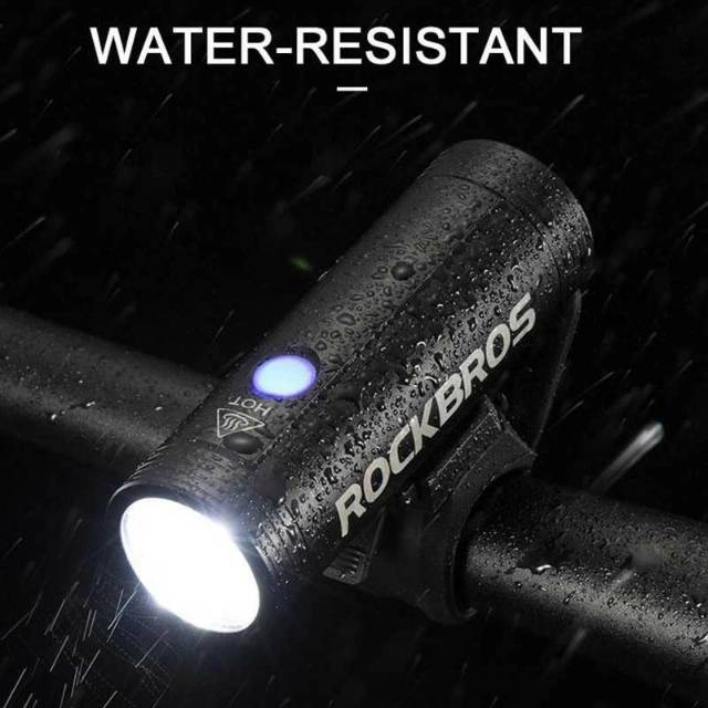 Rockbros Lampu Sepeda USB Rechargeable 2000mAh 400 Lumens