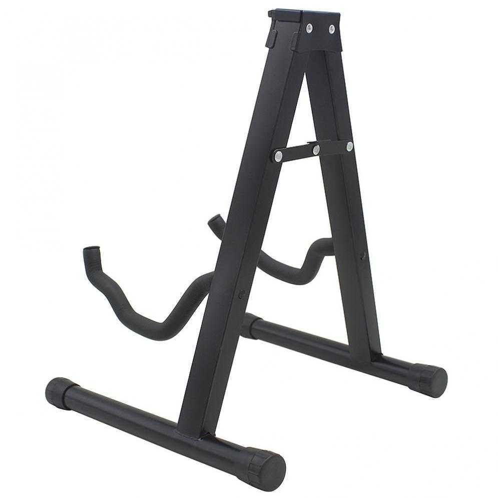 BRACKET TRIPOD TARUH HOLDER GUITAR STAND GITAR BERDIRI FOLDABLE LIPAT