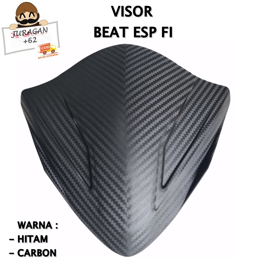 VISOR BEAT NEW FI F1 ESP CARBU KARBU DELUXE NEW WINDSHIELD WIND SHIELD