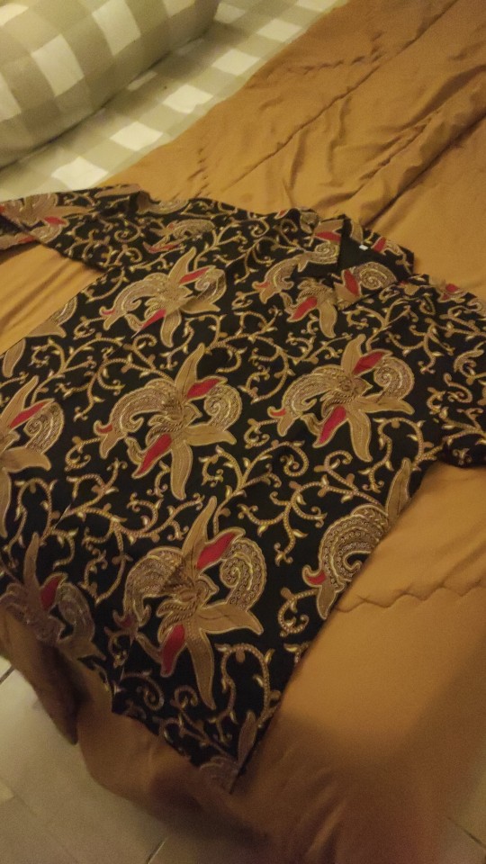 Batik Pria Lengan Panjang Full Furing Katun Baturaden - Kemeja Batik Pria Cowok Modern Premium