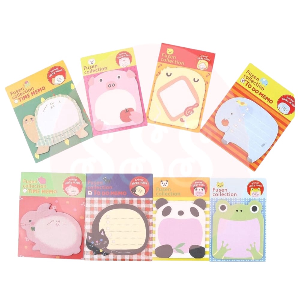 

Sticky Notes / Tempelan Kertas Catatan Kecil Motif Hewan Lucu (SSS)