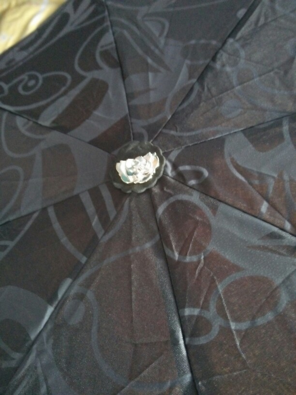 Payung Lipat 3 Motif Batik Kembang Hitam Kualitas Bagus