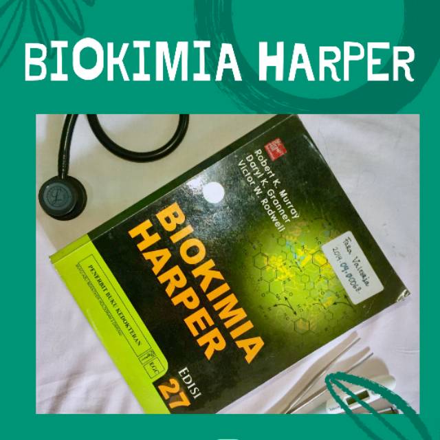JUAL BUKU KEDOKTERAN BIOKIMIA HARPER EDISI 27
