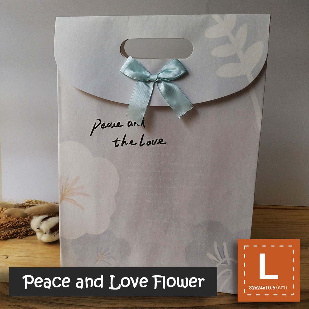 

Paper Bag - L PEACE & LOVE