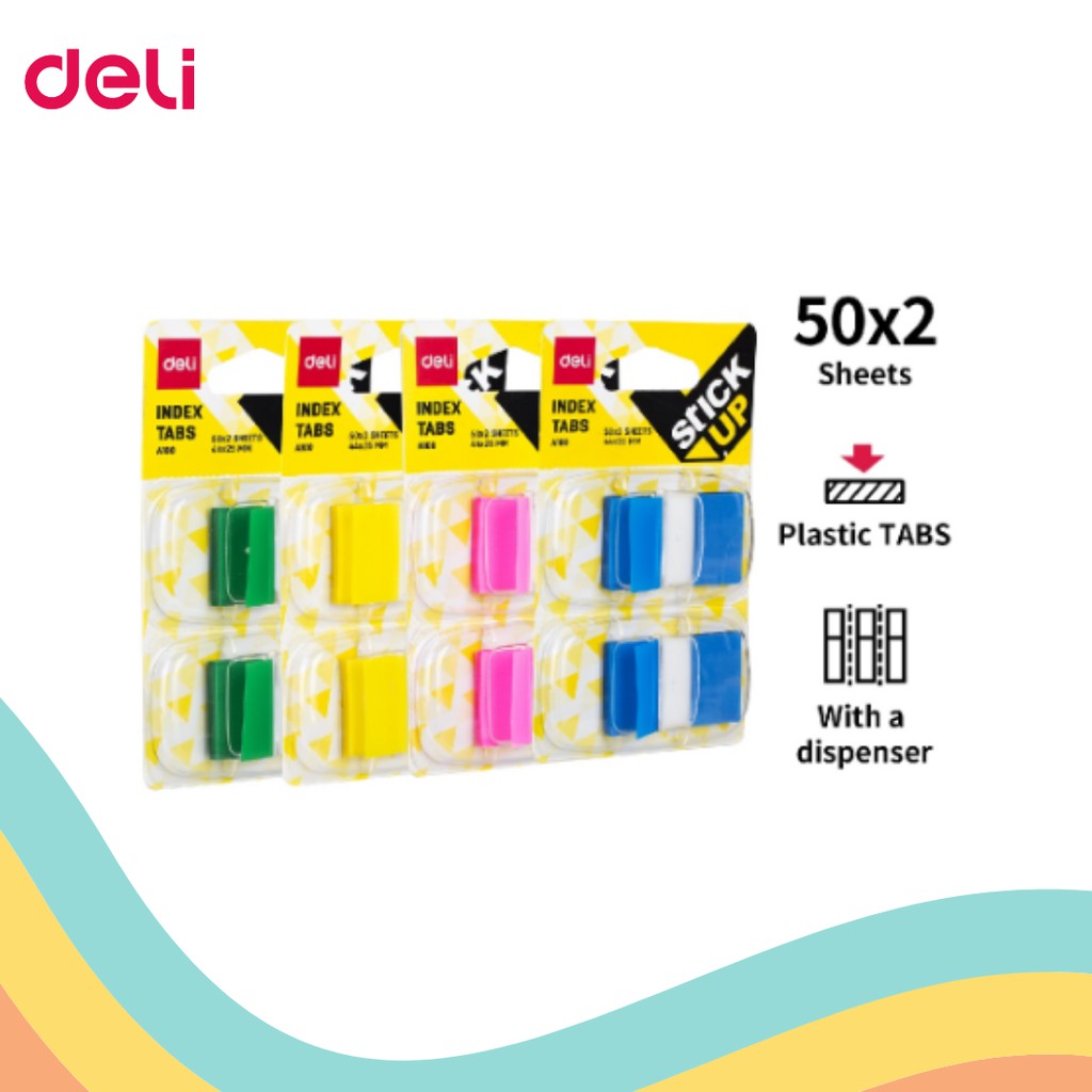 

STICK NOTE DELI EA-10001 FILM INDEX (1 PCS)