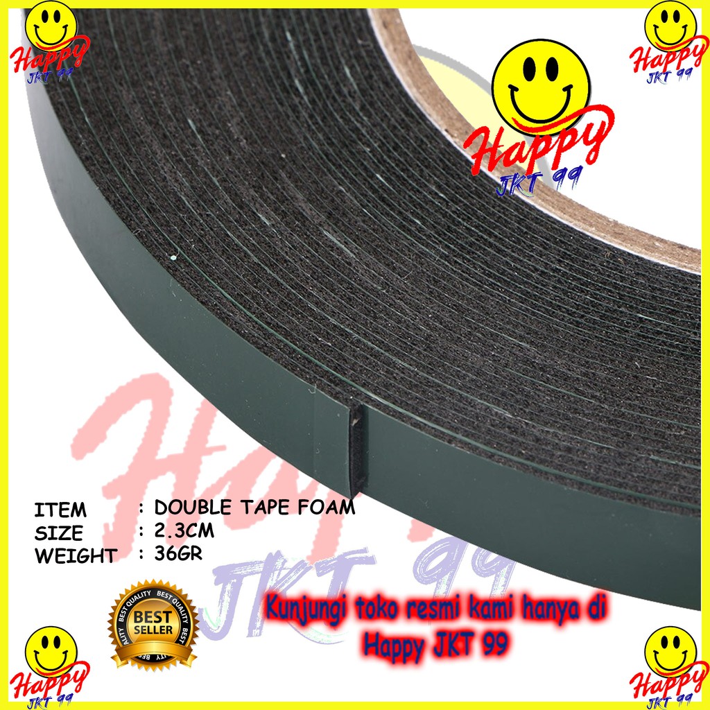 [ HAPPY JKT 99 ] DOUBLE TAPE BUSA FOAM 2.2CM X 5M