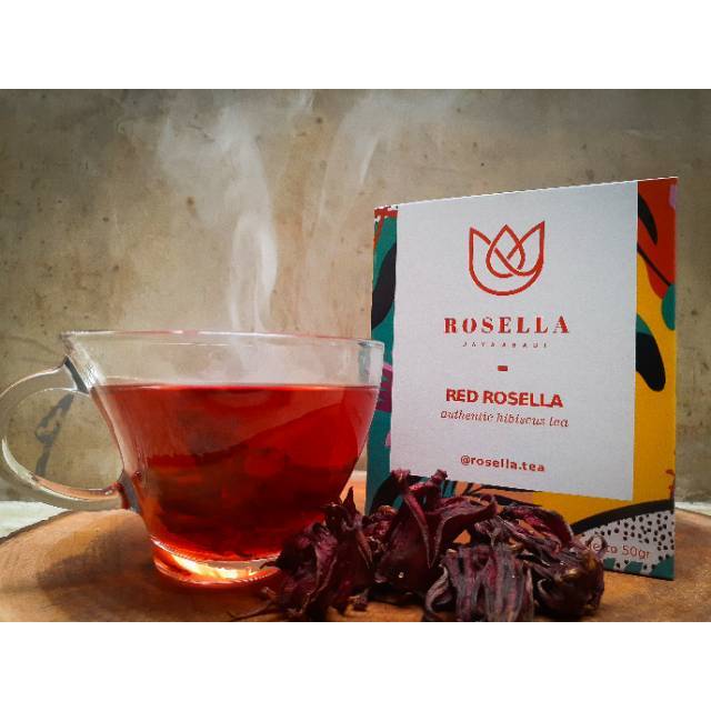 

Teh Bunga Rosella Merah Minuman Kesehatan Teh Herbal Imun dan Antibodi