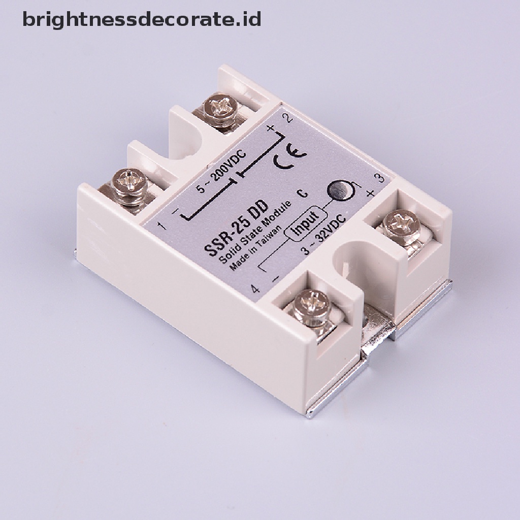 [birth] Solid state relay SSR-25DD 25A AC control DC relais 3-32VDC to 5-60VDC SSR 25AA [ID]