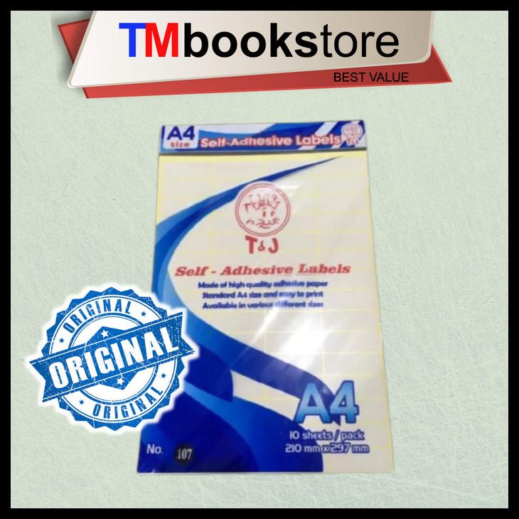 

Label Polos A4 No. 107 Tom & Jerry Tpp Kode 812
