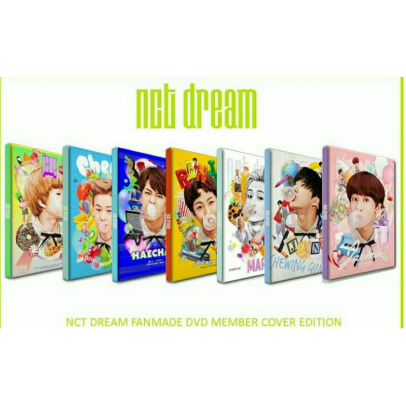 NCT DREAM - CHEWING GUM ALBUM FANMADE DVD