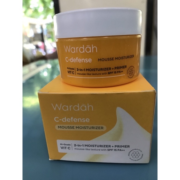 Wardah C Defense Mousse Moisturizer 30gr