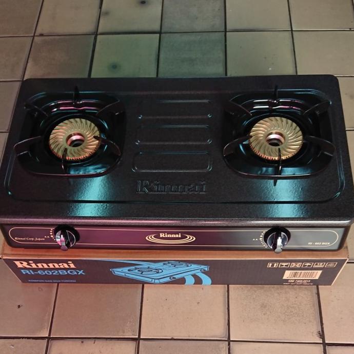 Kompor Gas Rinnai RI 602BGX RI 602 BGX Kompor Gas 2 Tungku