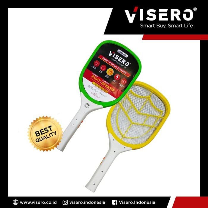 Raket Nyamuk Electric Charge Kabel Visero (VMS-211)