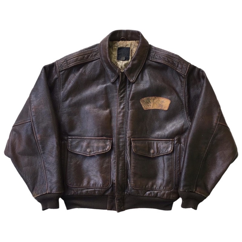 avirex leather jacket type a2