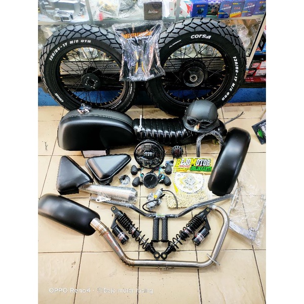 paket body ban set japstyle Scorpio Byson Tiger Mega pro Vixion thunder dll