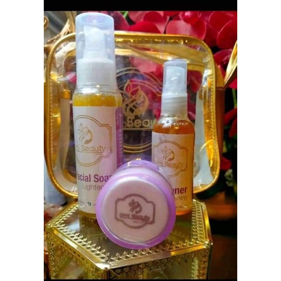 Cream UBC  BPOM RI by umi alfatih  paket Glowing (GROSIR) cream UBC by umi alfatih/paketan skincare 