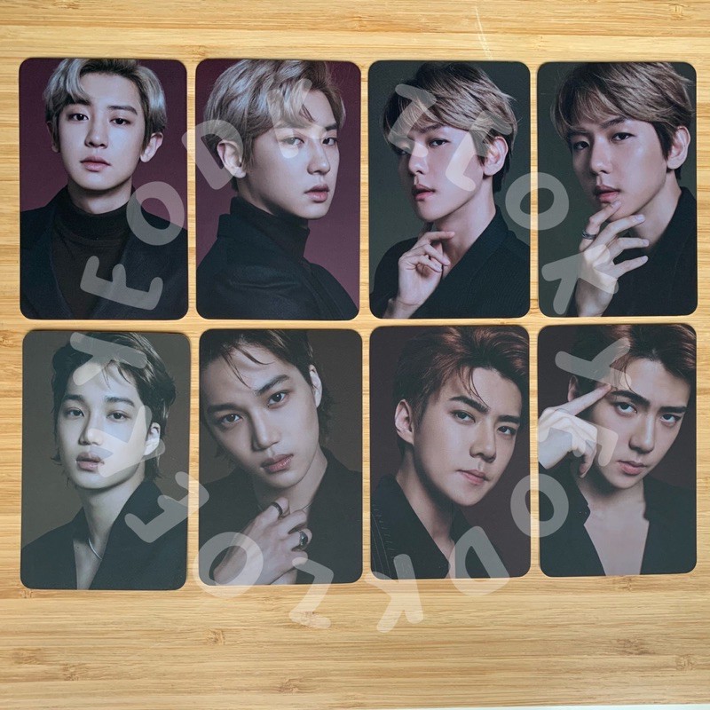 PHOTOCARD PC EXO FLO VER. 3 CHANYEOL BAEKHYUN SEHUN KAI SUHO CHEN XIUMIN OFFICIAL