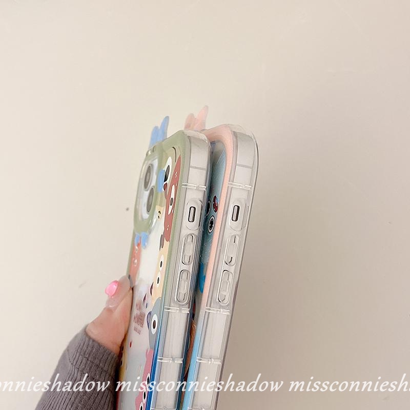 Soft Case Desain Kartun Monster Kecil 3D Untuk Samsung A04 A04E A03 A12 A32 A13 A03s A52 A51 A53 A50 A50s A04s A30s A22 A23 A52s A31 A33 A11 A73 A21s A5