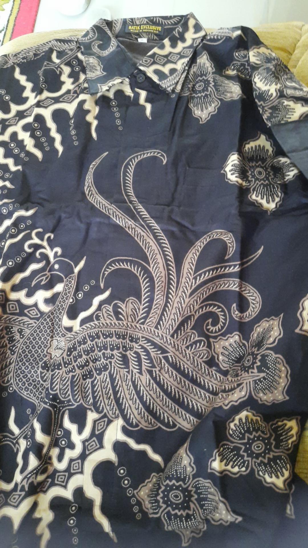 Kemeja Batik Prabu Bahan Katun Baturaden Reguler Fit B381