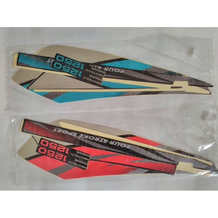 stiker GL Max Pro 1995 stripping striping bodi motor Honda murah