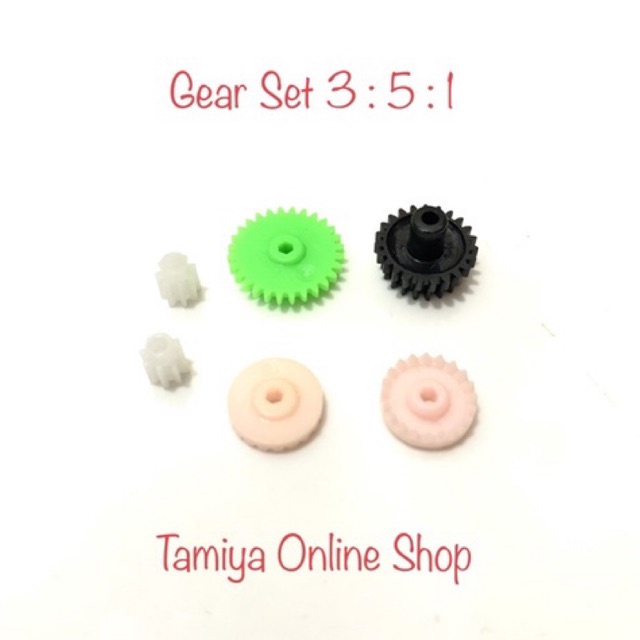 Gear Tamiya, Gear 3:5:1, Gear Super Speed, Gear 3 Tamiya, Gear Standard Tamiya