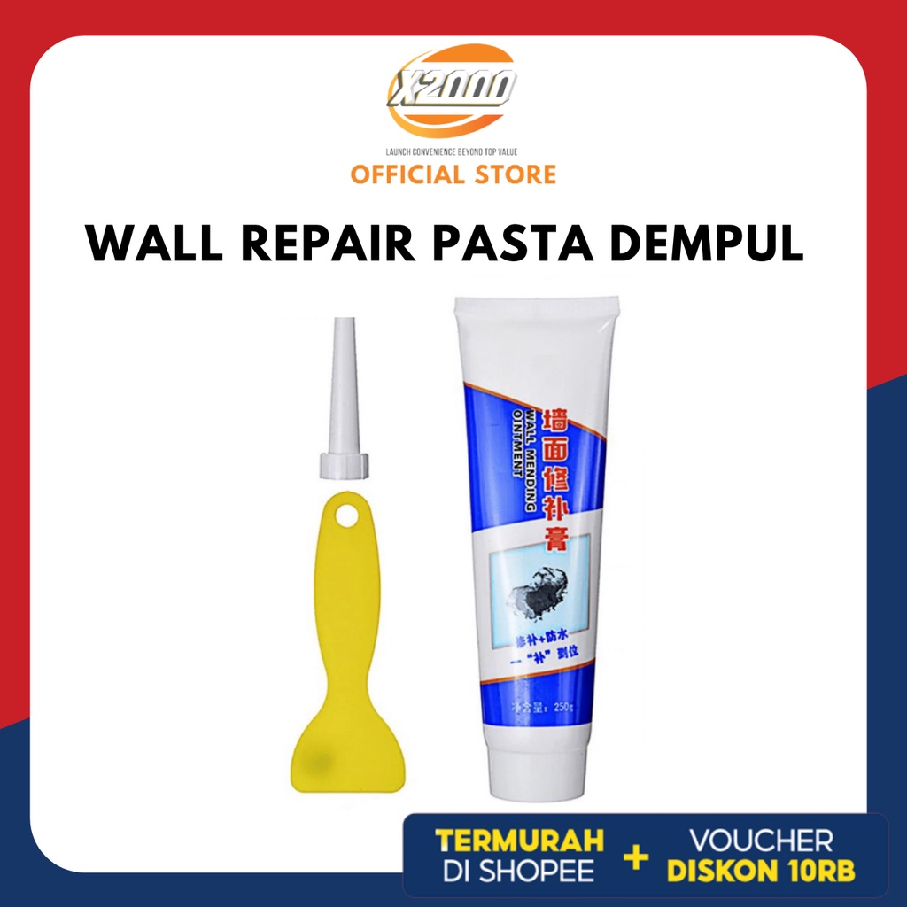 Wall repair pasta dempul instant waterproof Krim perbaikan dinding untuk anti air