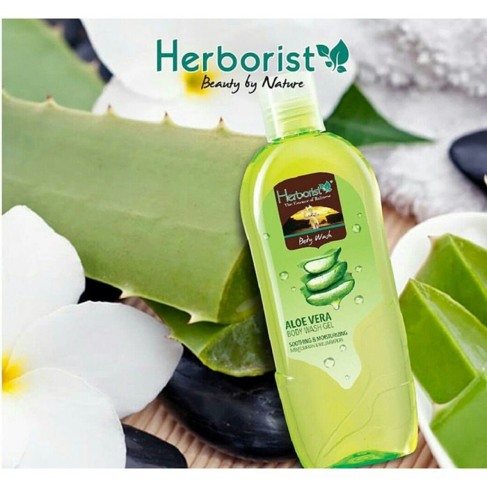 HERBORIST Aloe Vera Body Wash Gel Sabun Mandi Cair