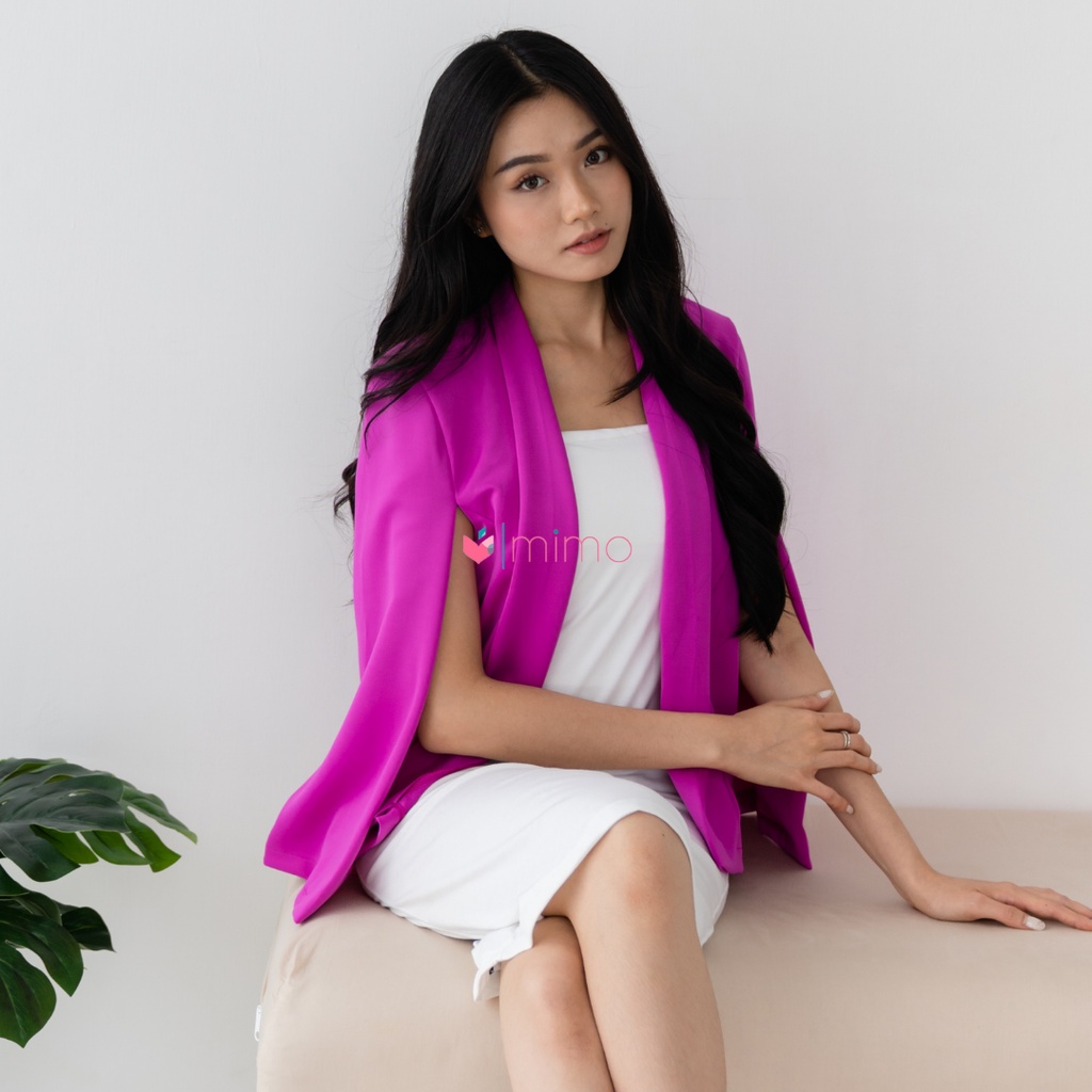 READY! Mimo Cape Blazer (Normal &amp; Big Size)