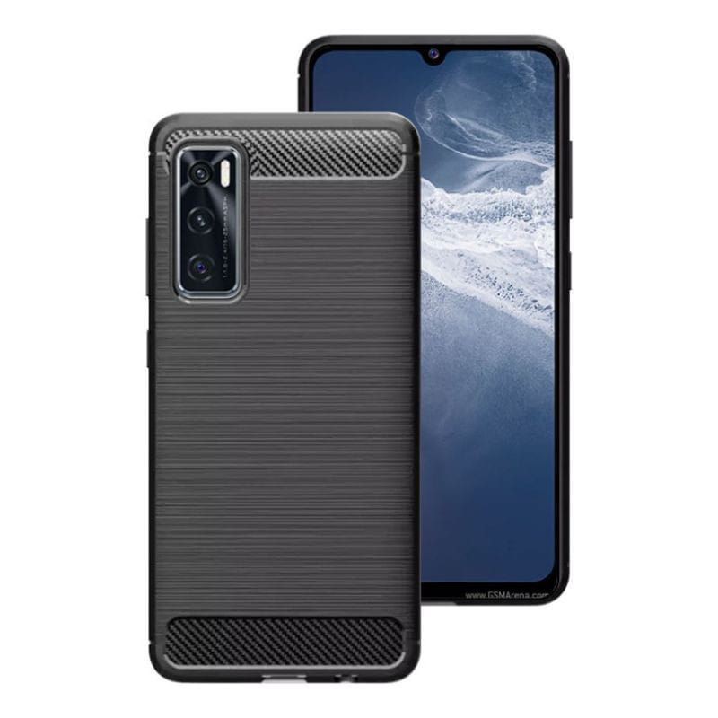 Case Vivo V20/V20 SE Ipaky Fiber Carbon New Slim Ultimatte