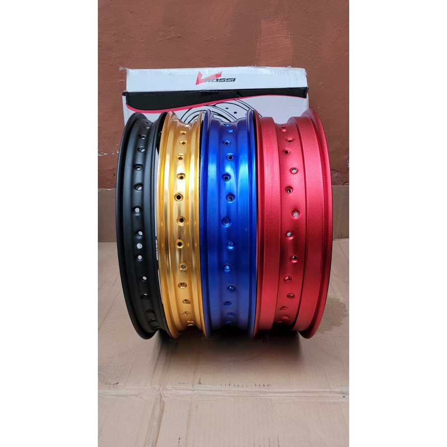 VELG Rossi 140 160 185 215 250 300 350 Ring 17 WSHAPE WM RING 17 HTM MERAH BIRU GOLD OREN