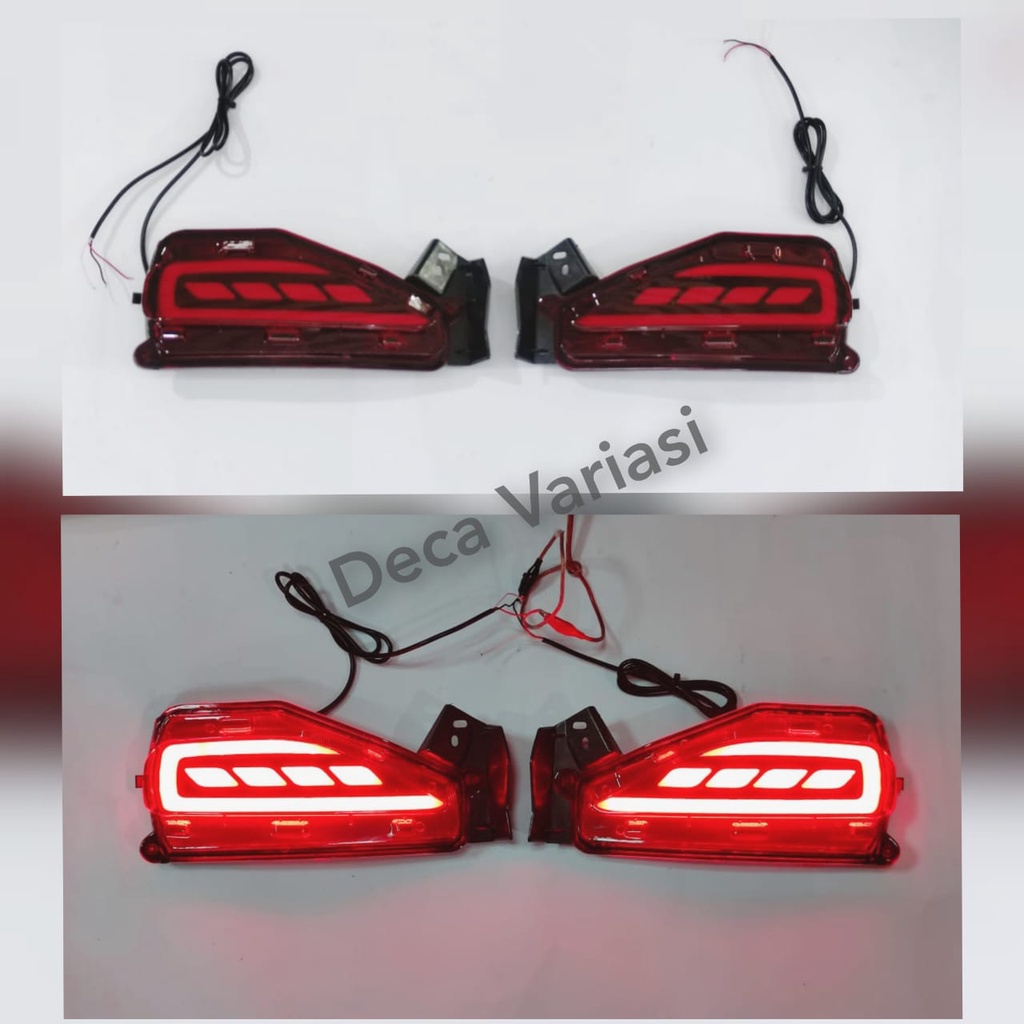 Lampu LED Reflektor Bumper Belakang Fortuner 2016 VRZ Lampu Reflektor Belakang Fortuner 2016 VRZ Typ