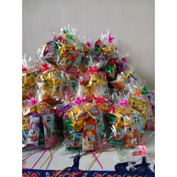 

10 Paket snack Ultah/khitan/syukuran anak murah