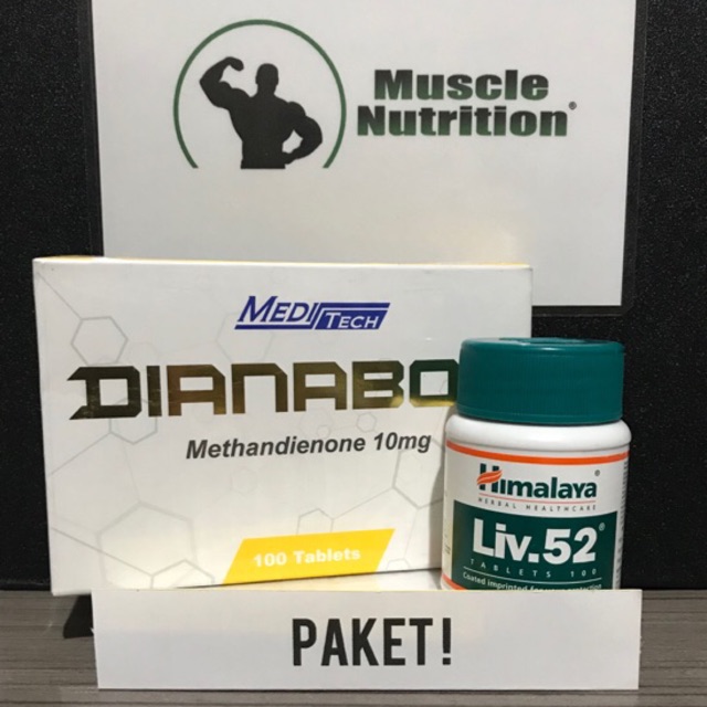 Paketan Meditech Dianabol / Methandienone + Himalaya Liv.52 100tabs
