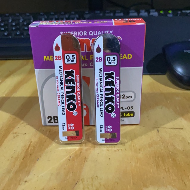 

Isi Pensil Mekanik Mechanical Pencil Lead Kenko & Joyko PL-05 ( Pak ) [ Original ]