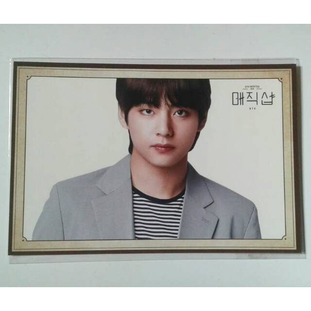 RARE OFFICIAL BTS 5th muster LG U+ Playzone Photocard Taehyung