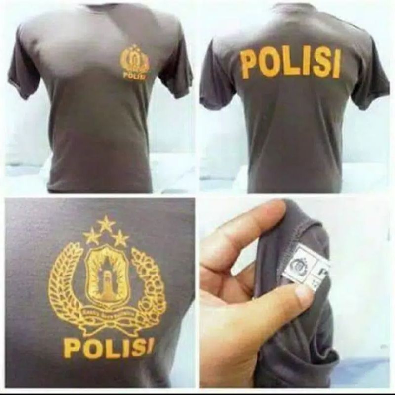 Baju/kaos tangan pendek polisi-kaos oblong polisi-kaos OB polisi Kaos dalam polisi