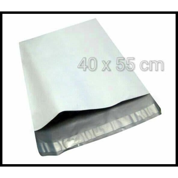 

Plastik Amplop Packaging Poly Mailer/ Polymailer/ Polybag 40X55 White