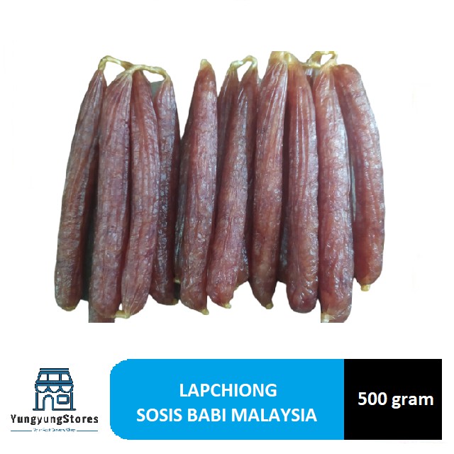 

Lapchong Malaysia / Sosis Babi 500 Gram