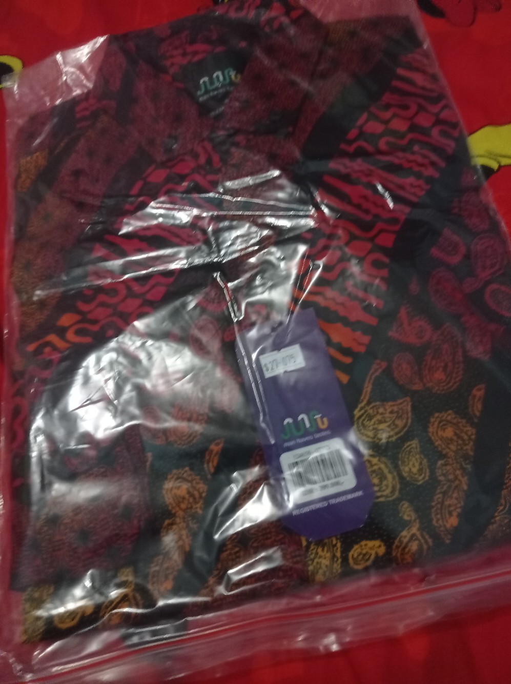 Shineclothes Baju Kemeja Panjang Batik Slimfit M-xl